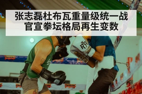 张志磊杜布瓦重量级统一战官宣拳坛格局再生变数（6686.com）